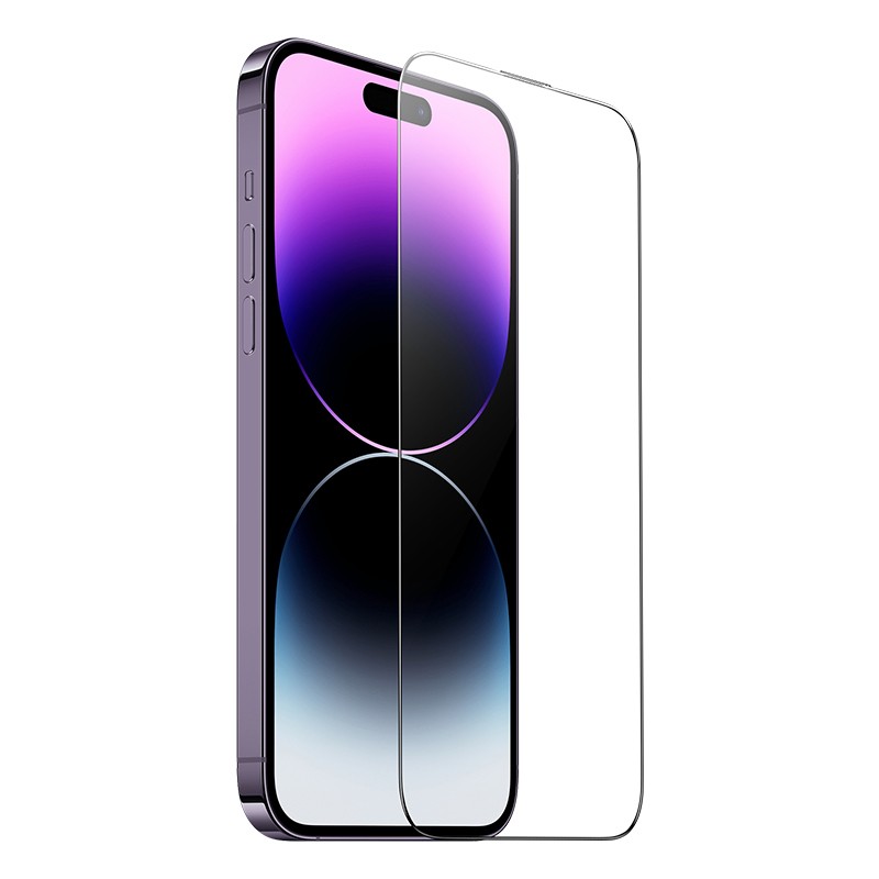 Tempered Glass Hoco A32 Anti Reflective Dustproof 0.33mm για Apple iPhone 14 Pro Max Μαύρο