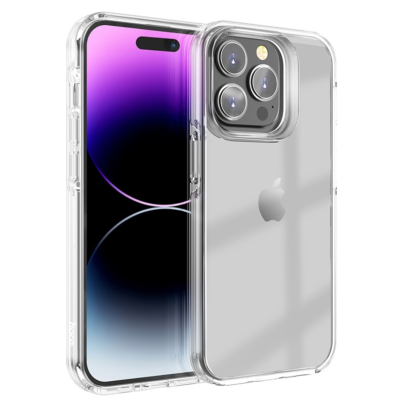 Θήκη Hoco Crystal Ultra-Transparent Protective για Apple iPhone 14 Pro Max Διάφανη