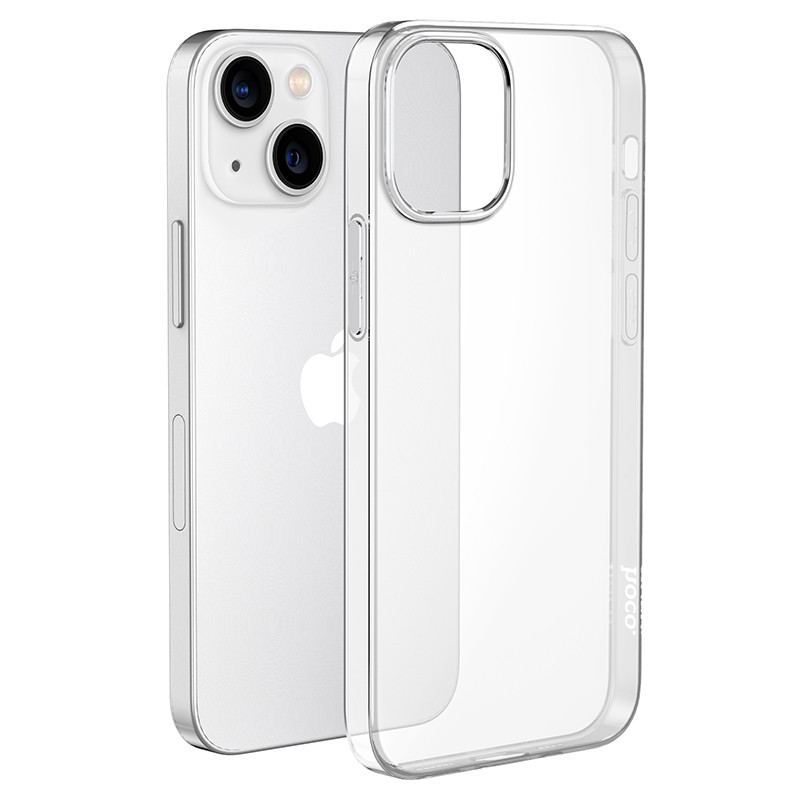 Θήκη Hoco TPU Light Series για Apple iPhone 14 Διάφανη
