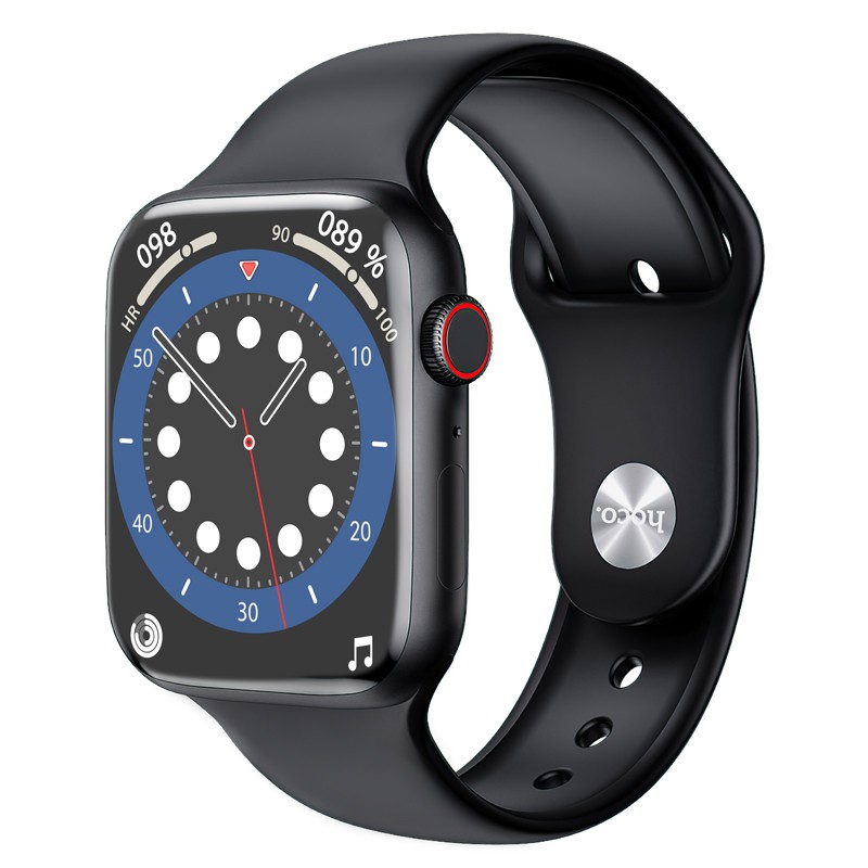 Smartwatch Hoco Y5 Pro IP68 Screen 1.85" TFT 240mAh v5.0 Silicon Band  Μαύρο