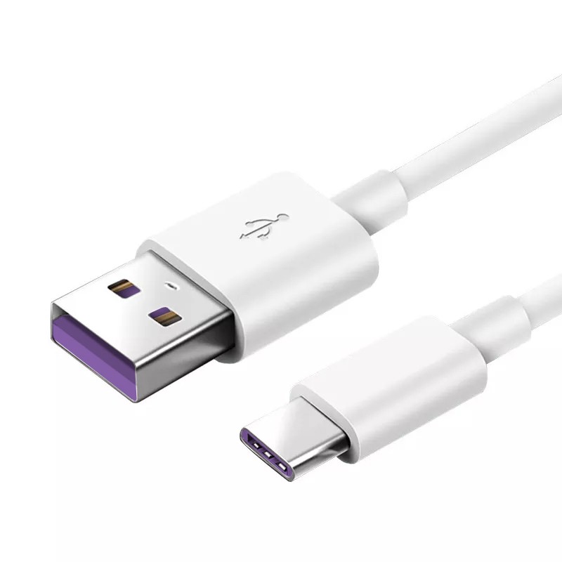 Καλώδιο σύνδεσης Ancus HiConnect USB σε USB-C 5A Λευκό 1m