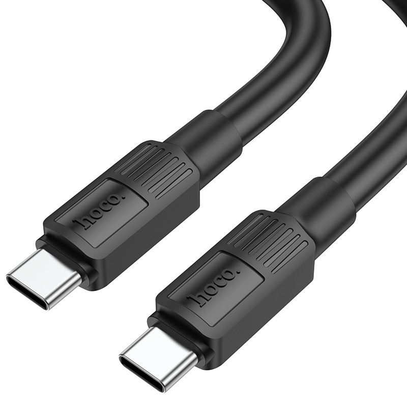 Καλώδιο σύνδεσης Hoco X84 Solid USB-C σε USB-C Fast Charging 60W 3A Μαύρο 1m Υψηλής Αντοχής