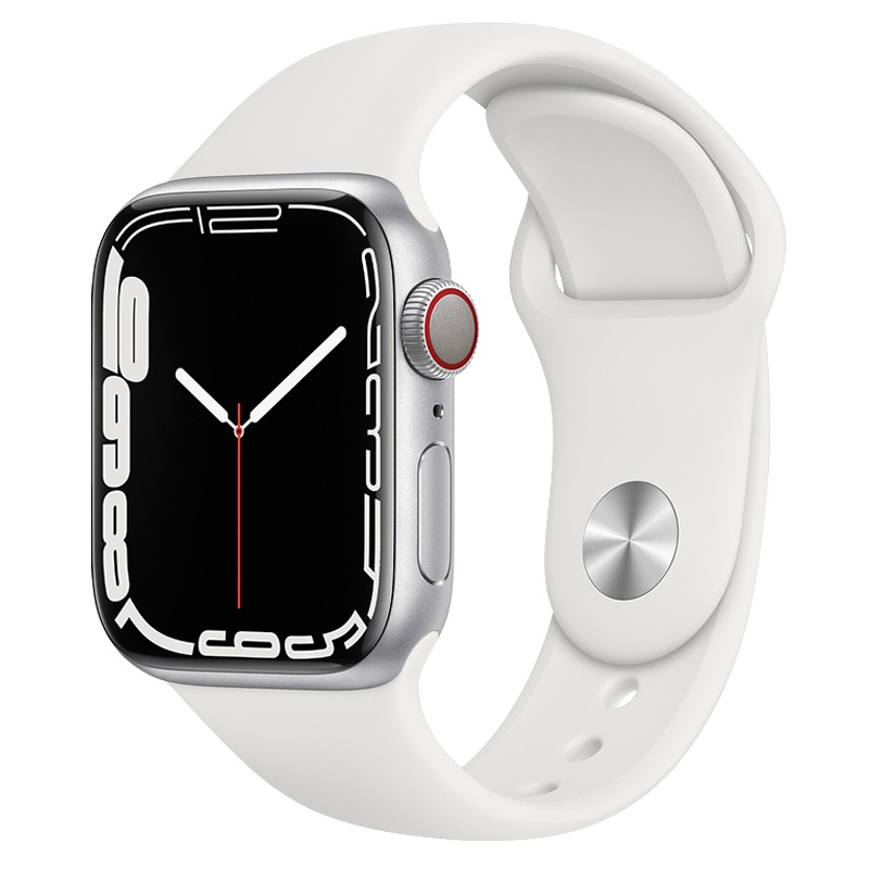 Watchband Hoco WA01 Flexible 42/44/45/49mm για Apple Watch series 1/2/3/4/5/6/7/8/SE/Ultra Λευκό Silicone Band