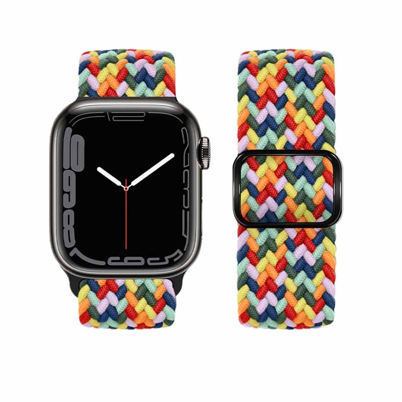 Watchband Hoco WA05 Jane Eyre 42/44/45/49mm από Nylon για Apple Watch 1/2/3/4/5/6/7/8/SE/Ultra W Pattern-Seven Colors