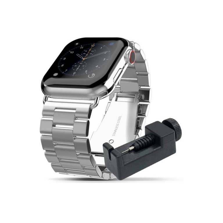Watchband Goospery Metal 38mm για Apple Watch series 4/3/2/1 Ασημί