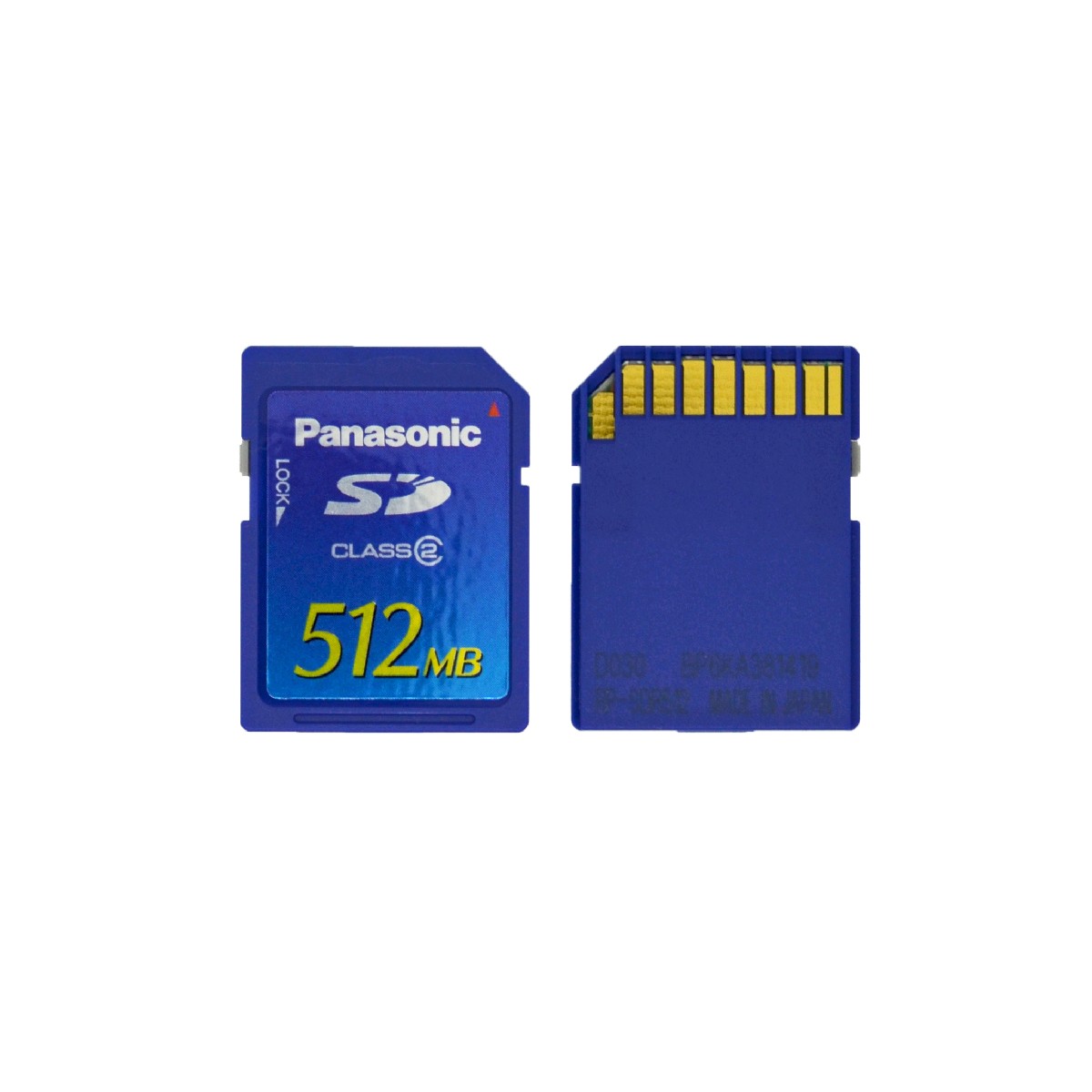 Κάρτα Μνήμης Panasonic SD 512MB Class 2
