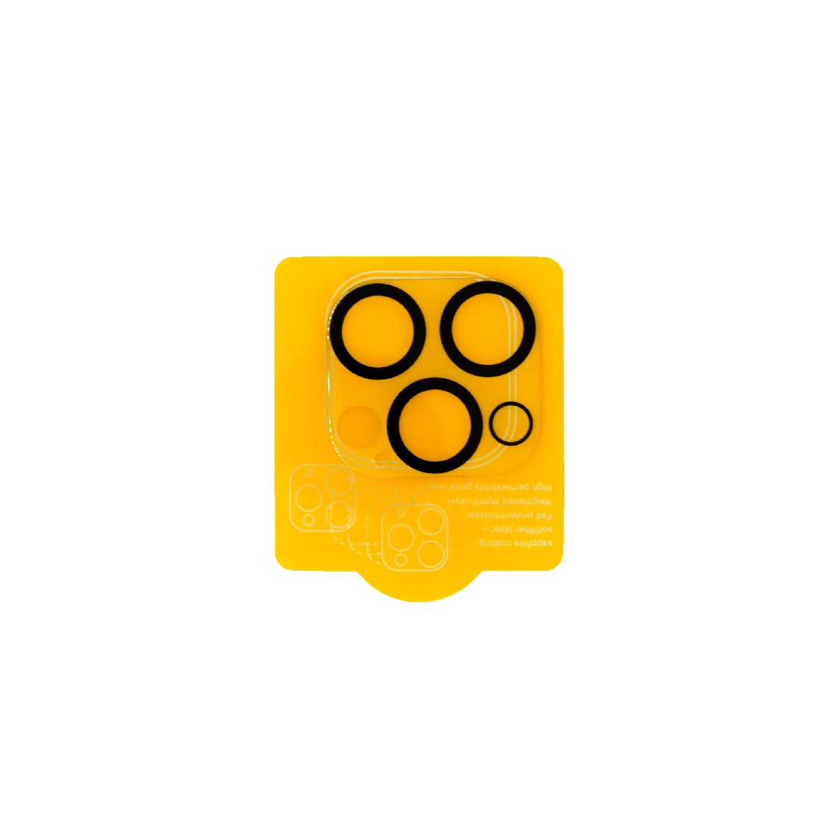 Προστασία Κάμερας Hoco 3D Metal G13 για iPhone 12 Pro Max  Μαύρο Σετ