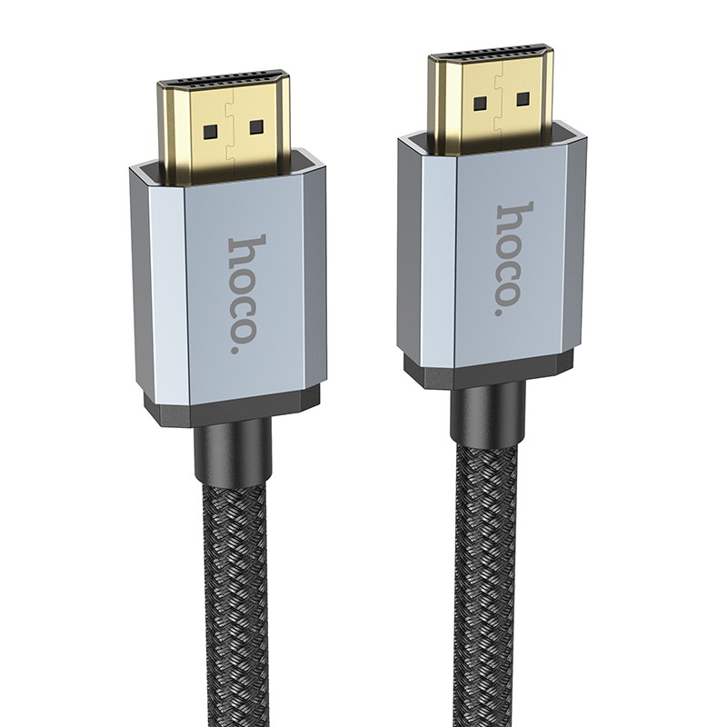 Καλώδιο σύνδεσης HDMI Hoco US03 HDMI 2.0 σε 4K 60Hz HD 18Gbps Μαύρο 3m Braided