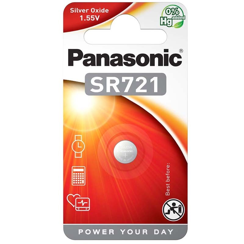 Buttoncell Panasonic SR521 Τεμ. 1