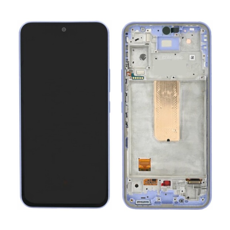 Γνήσια Οθόνη &amp; Μηχανισμός Αφής Samsung SM-A546 Galaxy A54 5G Μωβ GH82-31231D