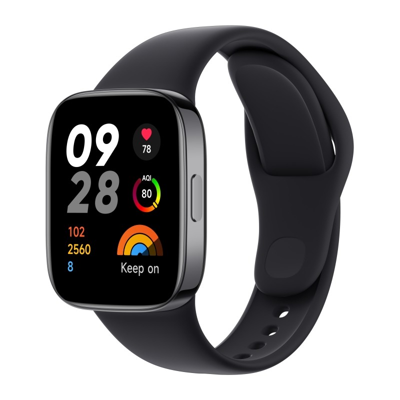 Smartwatch Xiaomi Redmi Watch 3 Αδιάβροχο έως 5 ATM 1.75" BT 5.2 GNSS AMOLED 289mAh με Δυνατότητα Κλήσεων Μαύρο