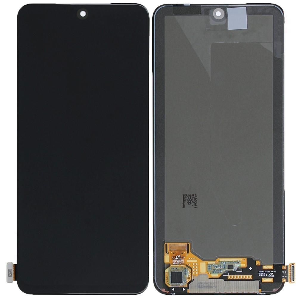 Οθόνη &amp; Μηχανισμός Αφής Xiaomi Redmi Note 10 / Note 10S Μαύρη OEM OLED