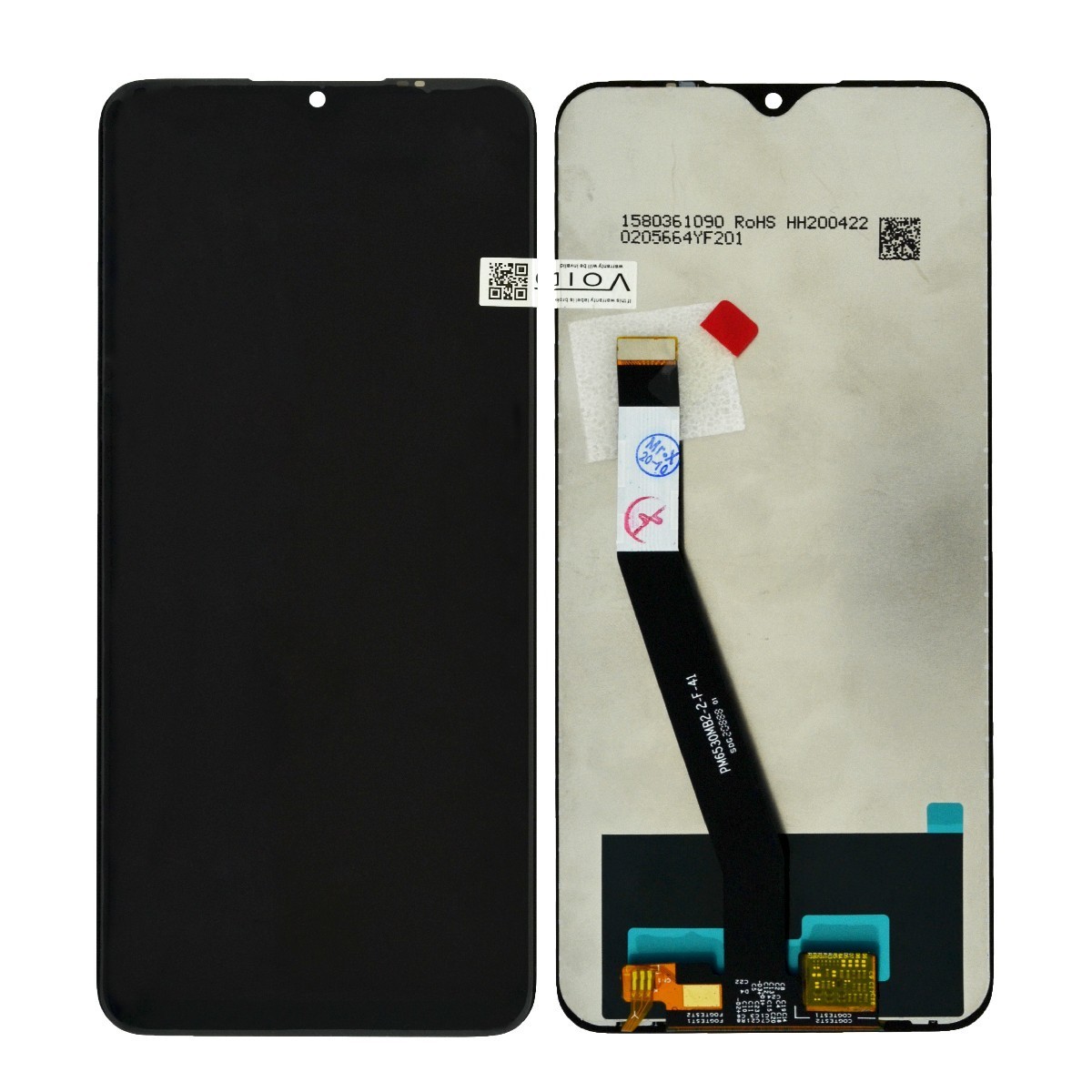 Οθόνη &amp; Μηχανισμός Αφής Xiaomi Redmi 9 Μαύρο OEM Original Assemble
