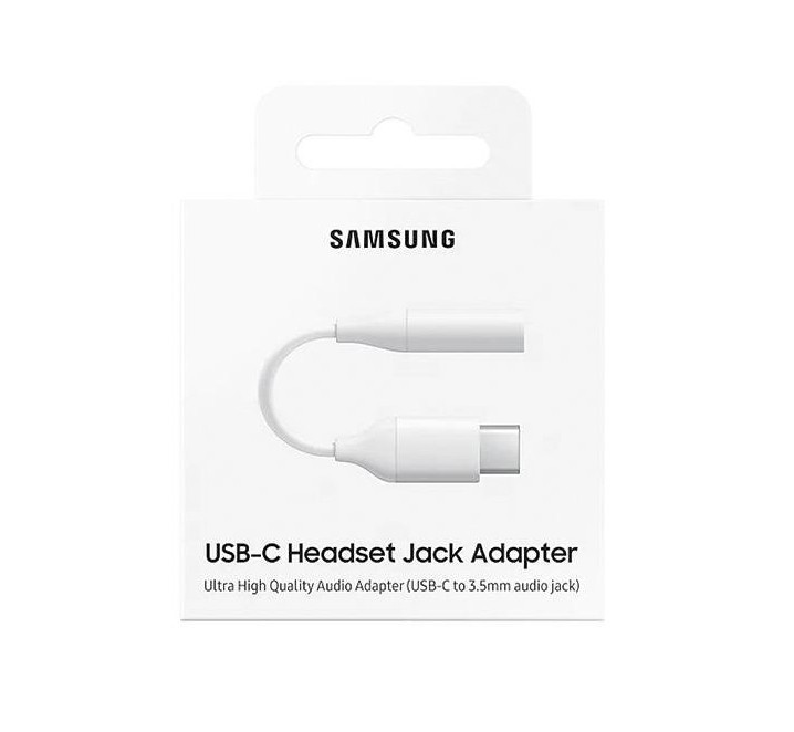 Αντάπτορας Samsung USB-C σε 3.5mm Θηλυκό EE-UC10JUWEGUS Λευκό