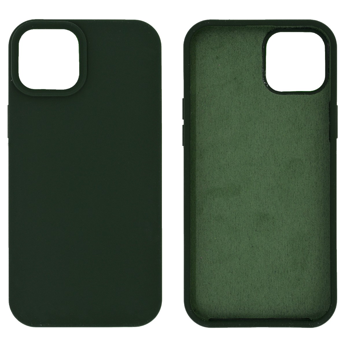 Θήκη Ancus Silicon Liquid για Apple  iPhone 15 Plus Σκούρο Πράσινο