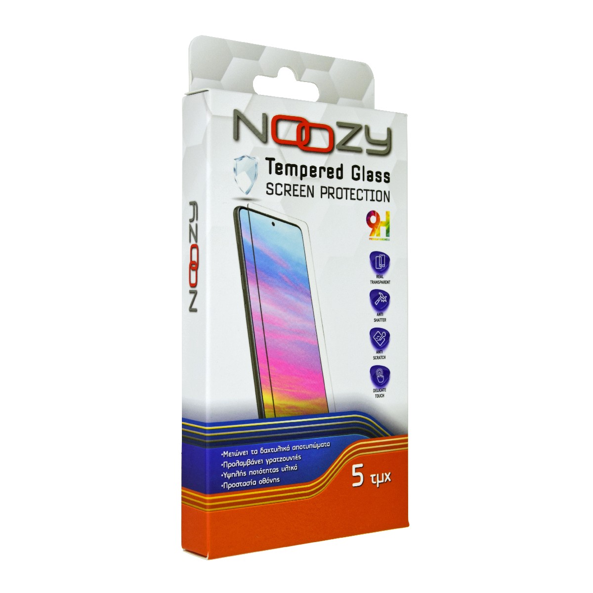 Tempered Glass Noozy Nano Shield 0.15mm 9H για Apple iPhone X / XS / 11 Pro Σετ 5 τμχ.