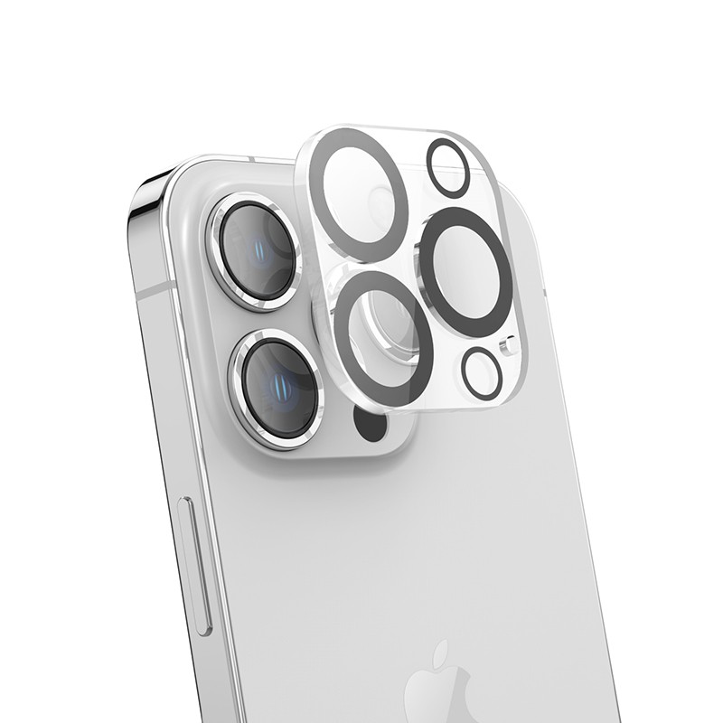 Προστασία Κάμερας Hoco 3D All-Inclusive Night Shooting G13 για Apple iPhone 15 Pro/ iPhone 15 Pro Max Μαύρο Σετ 25τμχ