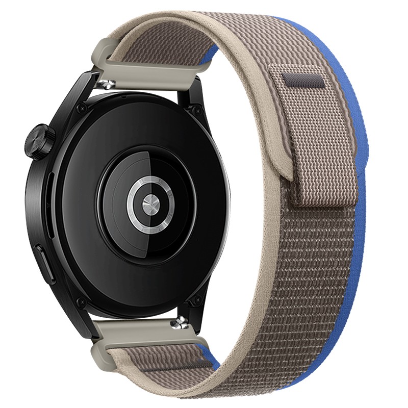 Watchband Hoco WH04 Belle Series από Nylon για Samsung Huawei Xiaomi Vivo OPPO κα 20mm Universal Μπλε-Γκρι
