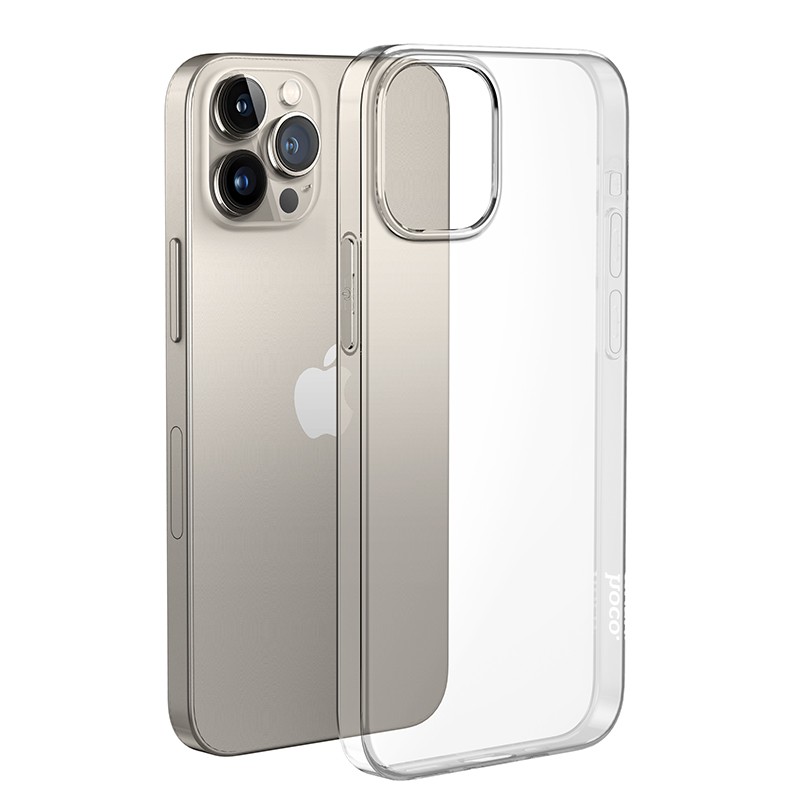 Θήκη Hoco TPU Light Series για Apple iPhone 15 Pro Διάφανη
