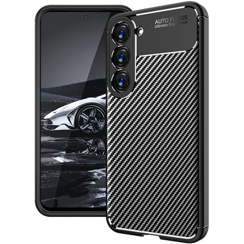 Θήκη Ancus AutoFocus Carbon Fiber για Samsung SM-S711B Galaxy S23 FE Μαύρη