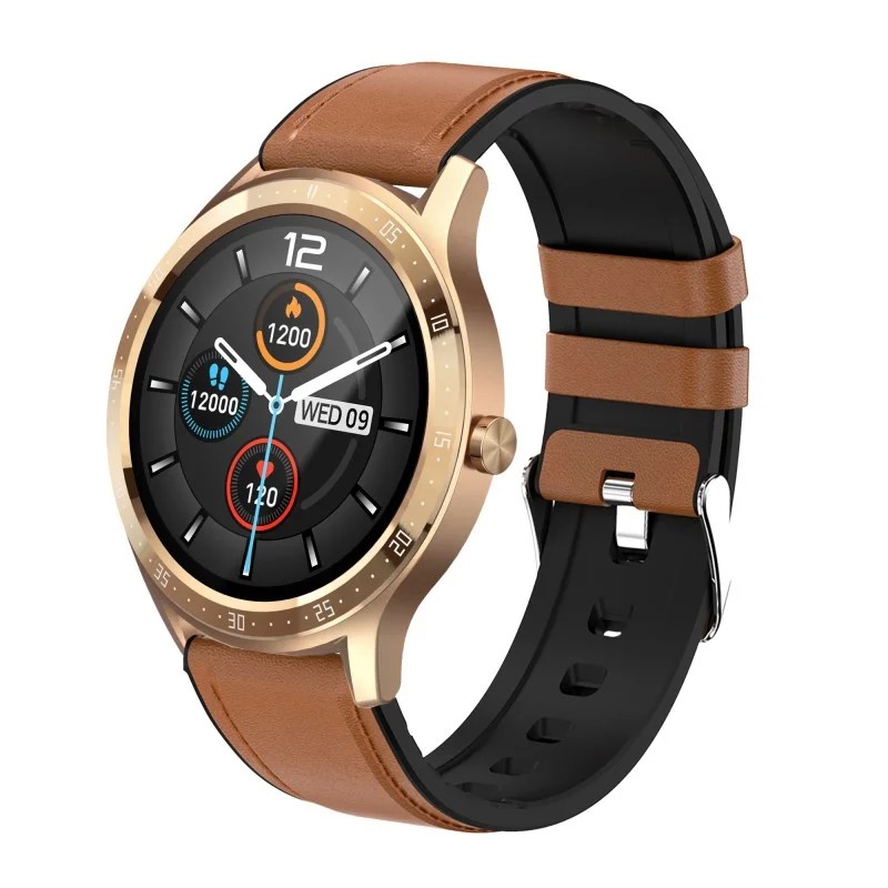 Maxcom Smartwatch FW43 Cobalt 2 V.5.1 IP67 Έγχρωμη οθόνη TFT 1,28” 240 × 240 pixel 210mAh Χρυσαφί