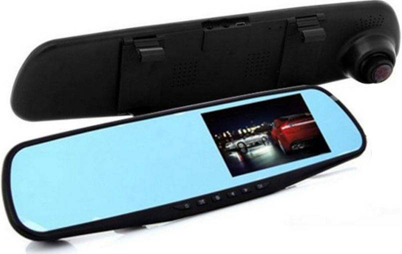 Καθρέφτης αυτοκινήτου HD DVR κάμερα καταγραφικό 2.7"