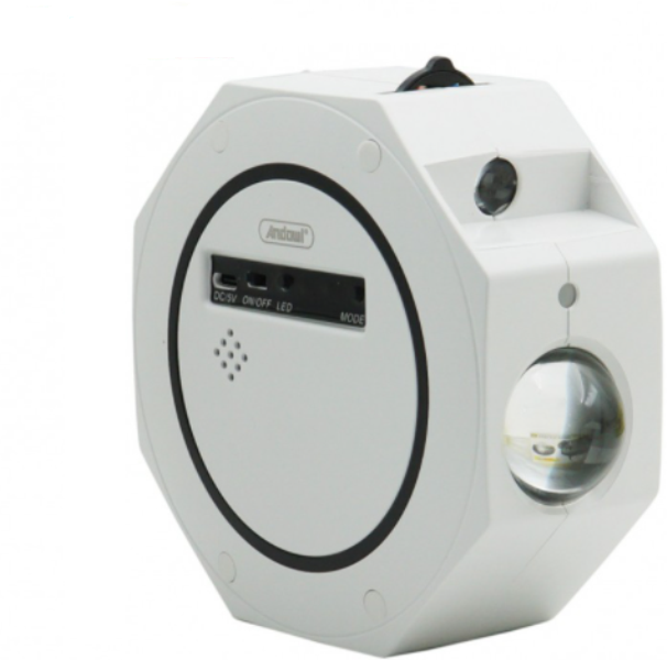 Φωτορυθμικό προβολέας με τηλεχειριστήριο LED RGB Q-RG70 ANDOWL