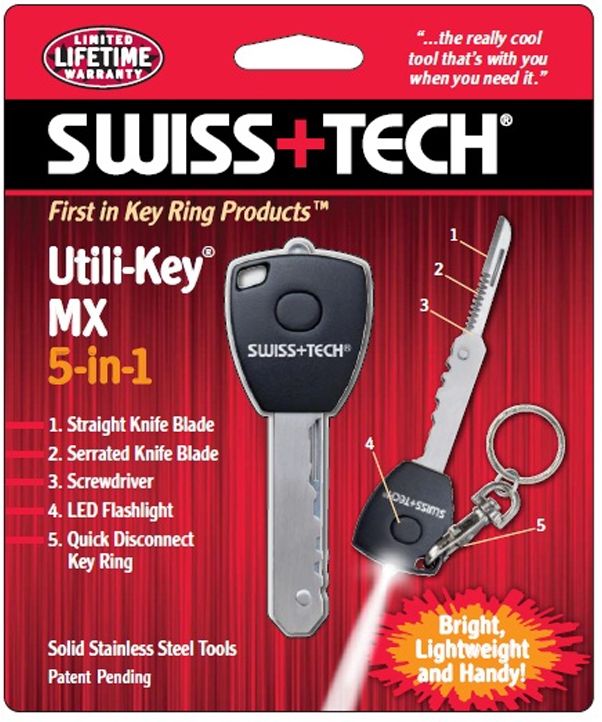 Μπρελόκ κλειδιών πολυεργαλείο Utili-key MX 5-σε-1