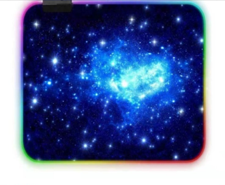RGB mouse pad παιχνιδιών 25x35cm "Galaxy"