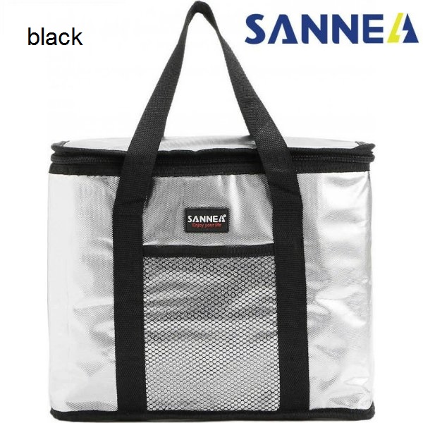 Ισοθερμική τσάντα ψυγείο 10lt μαύρη SANNEA