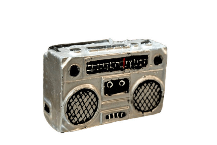 Πασχαλινή Λαμπάδα Ραδιοφωνάκι 5x8cm 002800