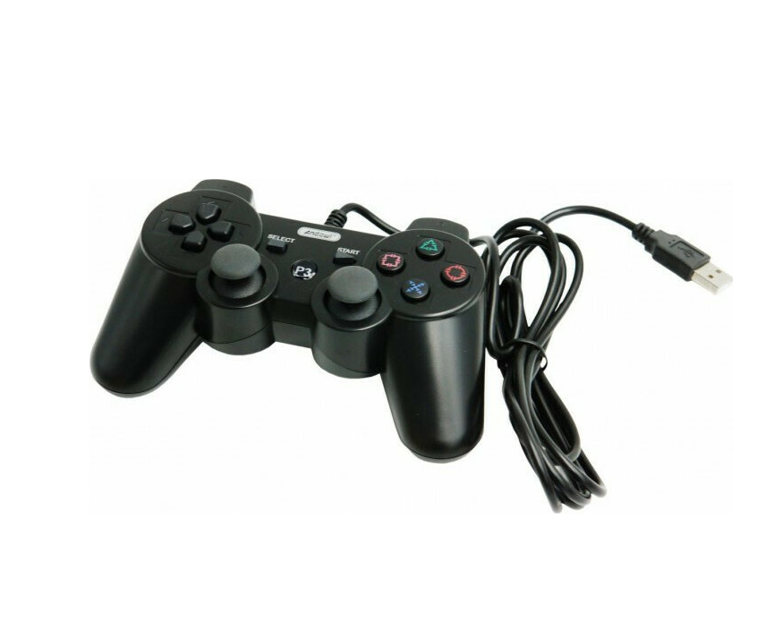 Andowl QY-SP3 Ενσύρματο Gamepad για PC / PS3 Black