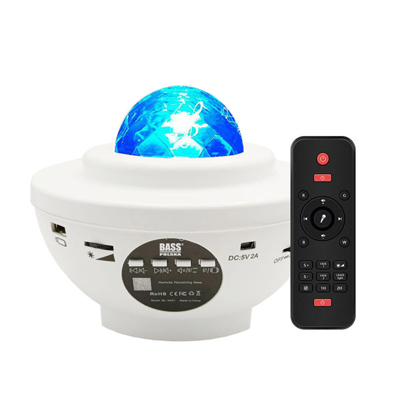 Προβολέας Αστεριών με Ηχείο Bluetooth και Τηλεχειριστήριο Bass Polska BP-BH59310 - BP-BH59310
