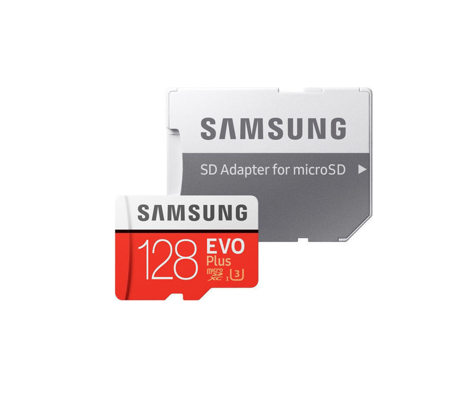 Samsung Evo Plus microSDXC 128GB U3 with Adapter (2020) MB-MC128HA/EU