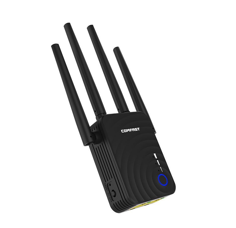 Comfast CF-WR754AC WiFi Extender Dual Band (2.4 & 5GHz) 1200Mbps με 2 Θύρες Ethernet