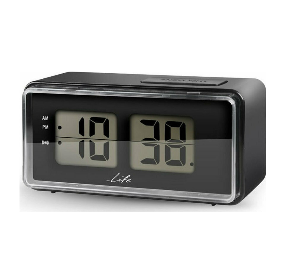 Life RetroFlip Ψηφιακό Ρολόι Επιτραπέζιο με Ξυπνητήρι ACL-100 221-0088