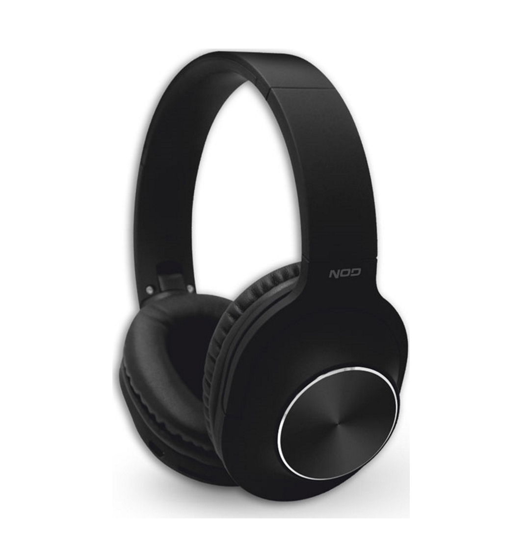 NOD Playlist Ασύρματα Bluetooth Over Ear Ακουστικά Μαύρα 141-0136