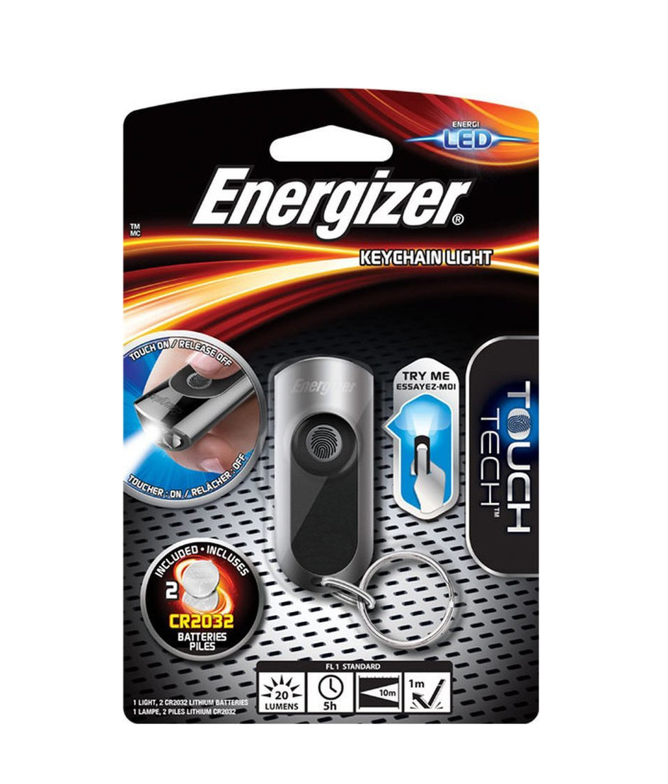 Energizer Φακός Μπρελόκ Μπαταρίας Touch Tech Keychain Light 016-5272