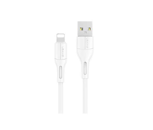 USAMS καλώδιο USB σε Lightning U68, 2A, 1m, λευκό - USAMS 92364