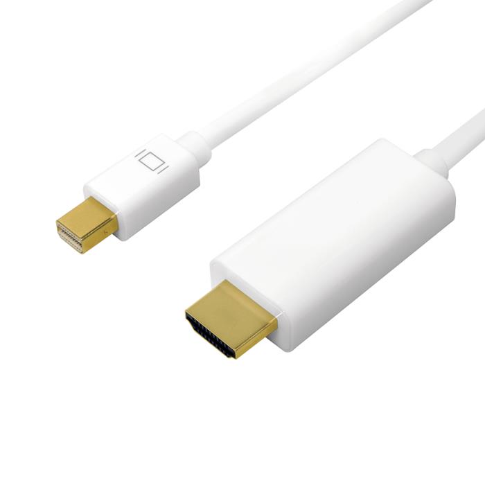 Mini DP to HDMI 4K 1m Logilink CV0122 - LOGILINK DOM030690