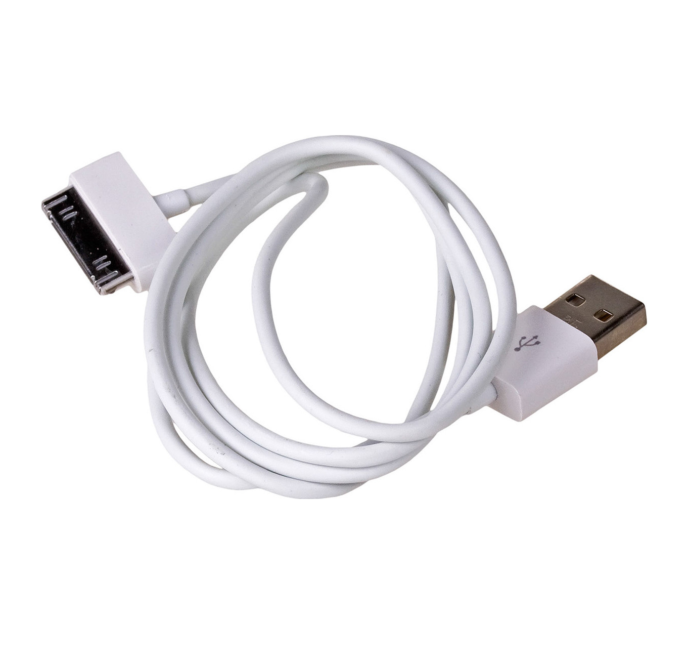 Καλώδιο USB to 30-Pin Cable Λευκό 1m  AKYGA AK-USB-08 208-0061