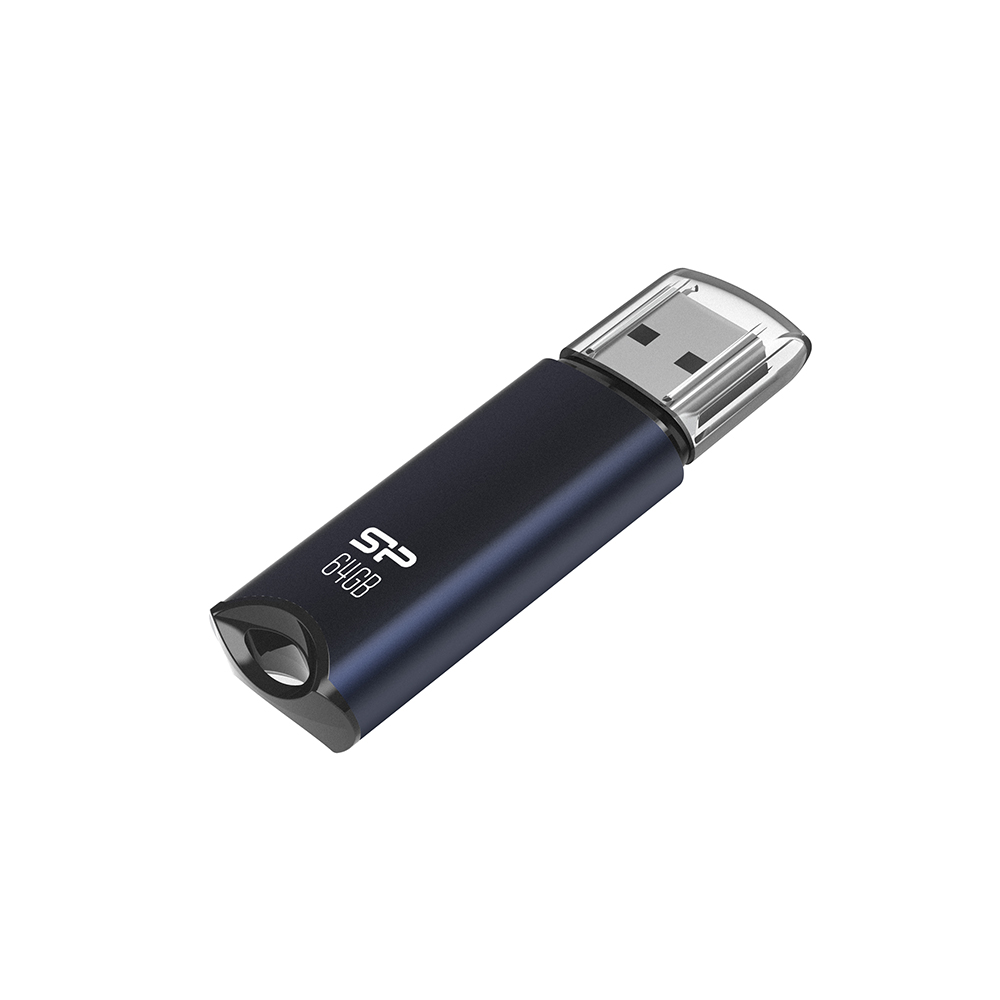 SILICON POWER USB FLASH DRIVE 64GB USB 3.2 MARVEL M02 SP064GBUF3M02V1B BLUE