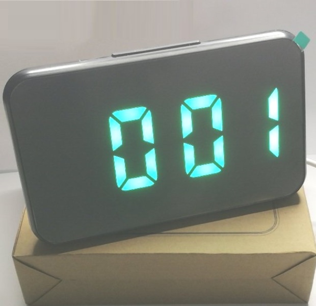 Επιτραπέζιο ηλεκτρονικό ρολόι καθρέφτης DS-3610