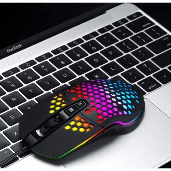 Ενσύρματο ποντίκι game mouse RGB QM1 ANDOWL