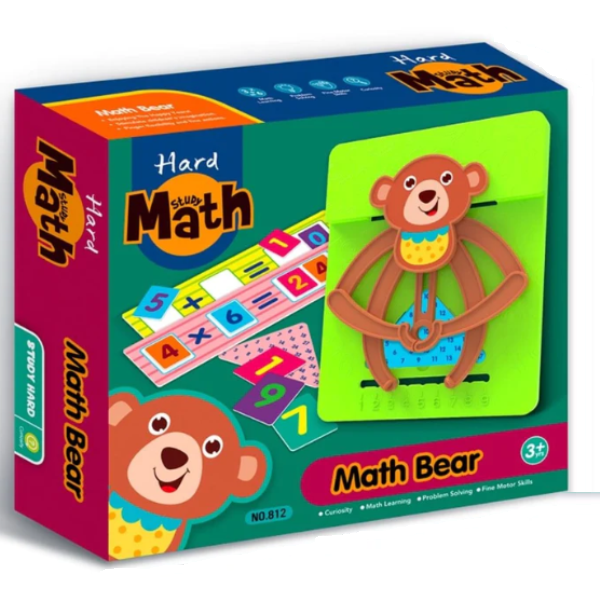 Εκπαιδευτικό παιχνίδι αρκούδα μαθηματικός Νο 812