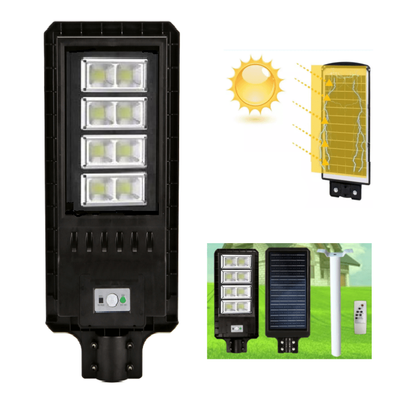Αυτόνομο Ηλιακό Σύστημα Εξωτερικού Φωτισμού LED 120W με Τηλεχειριστήριο GD-78120