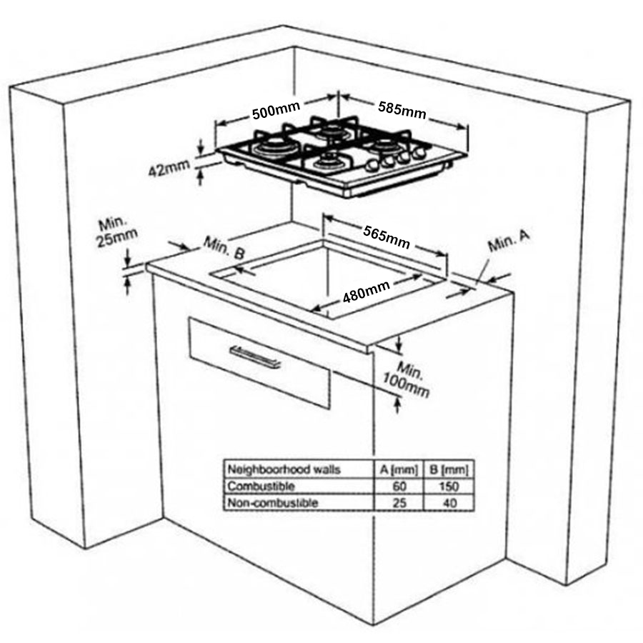 ΕΣΤΙΑ ΜΙΚΤΗ SILIFO SF6100 INOX (3 ΥΓΡΑΕΡΙΟΥ + 1 ΗΛΕΚΤΡΙΚΟ) (4 ΕΤΗ ΕΓΓΥΗΣΗ ΕΛΛΗΝΙΚΗΣ ΑΝΤΙΠΡΟΣΩΠΕΙΑΣ) - 904-002-6100