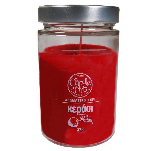 Αρωματικό κερί, 370 ml,  με αιθέρια έλαια κερασιού - NS30979------2