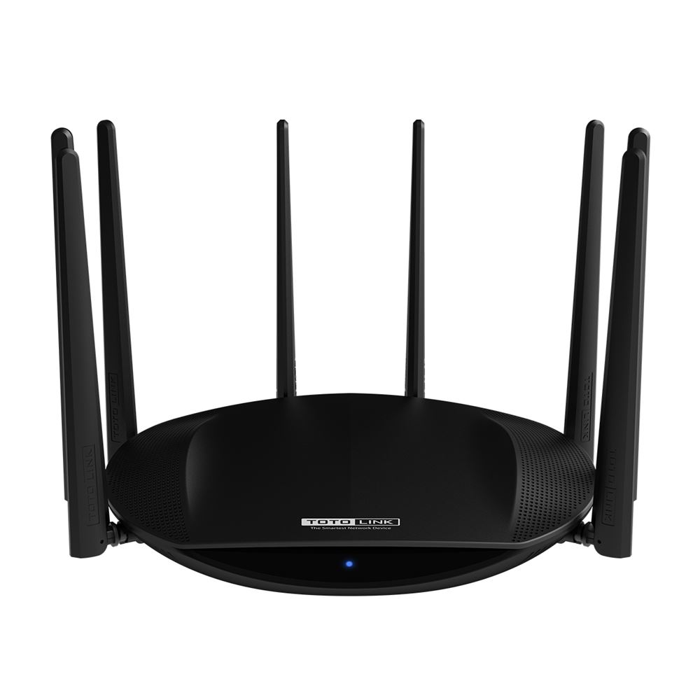 Totolink A7000R WiFi Router AC2600, Dual Band, MU-MIMO, 5x RJ45 1000Mb/s