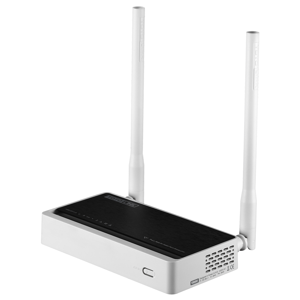 Totolink N300RT WiFi Router 300Mb/s, 2,4GHz, 5x RJ45 100Mb/s, 2x 5dBi